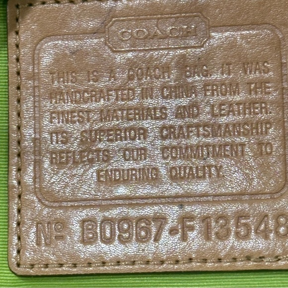 Coach Signature Jacquard Tote, Medium - Picture 13 of 17